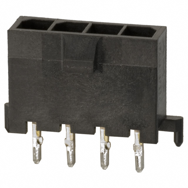 2-1445050-4 TE Connectivity AMP Connectors  Embases à broches mâles